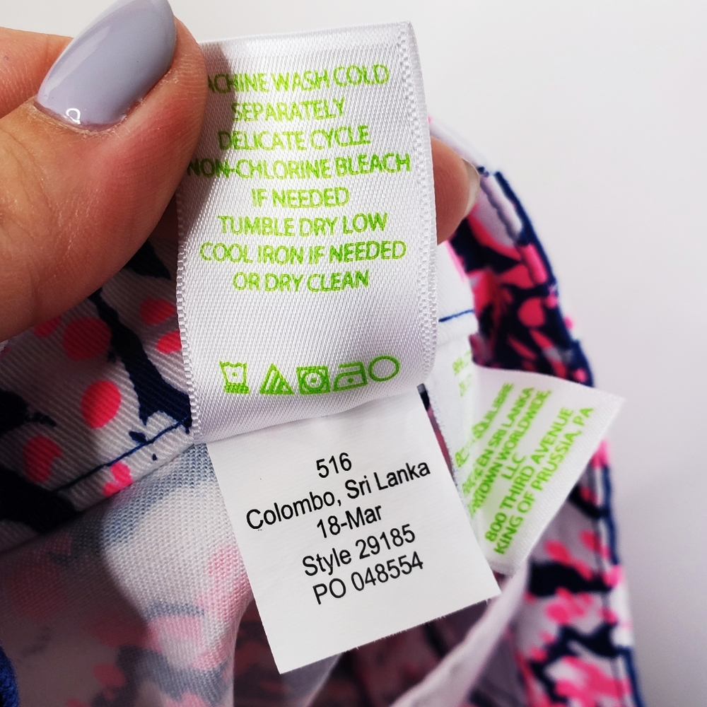 Lilly Pulitzer Hazelle Shorts Beyond the Sea - Picture 13 of 14